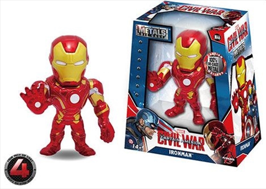 Captain America 3: Civil War - Iron Man 4" Metals Wave 1/Product Detail/Figurines