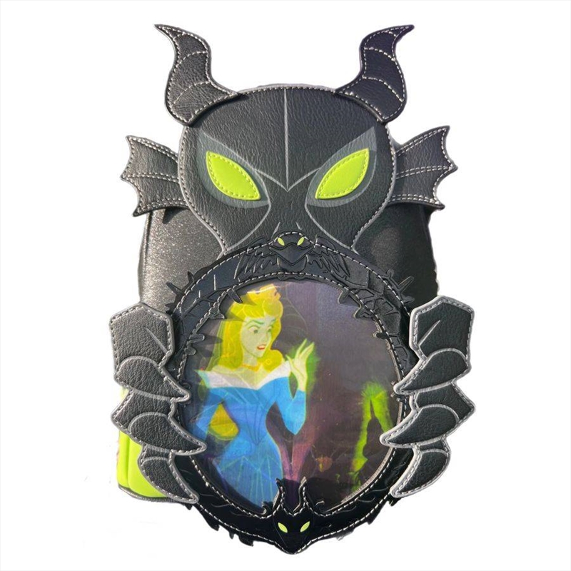 Loungefly Sleeping Beauty - Maleficent Dragon US Exclusive Lenticular Mini Backpack [RS]/Product Detail/Bags
