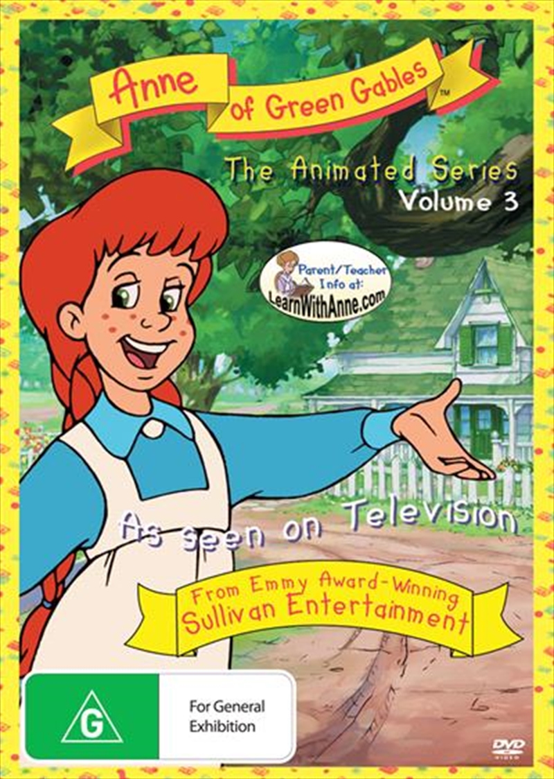 Anne Of Green Gables - The Animated Series - Vol 3/Product Detail/Animated
