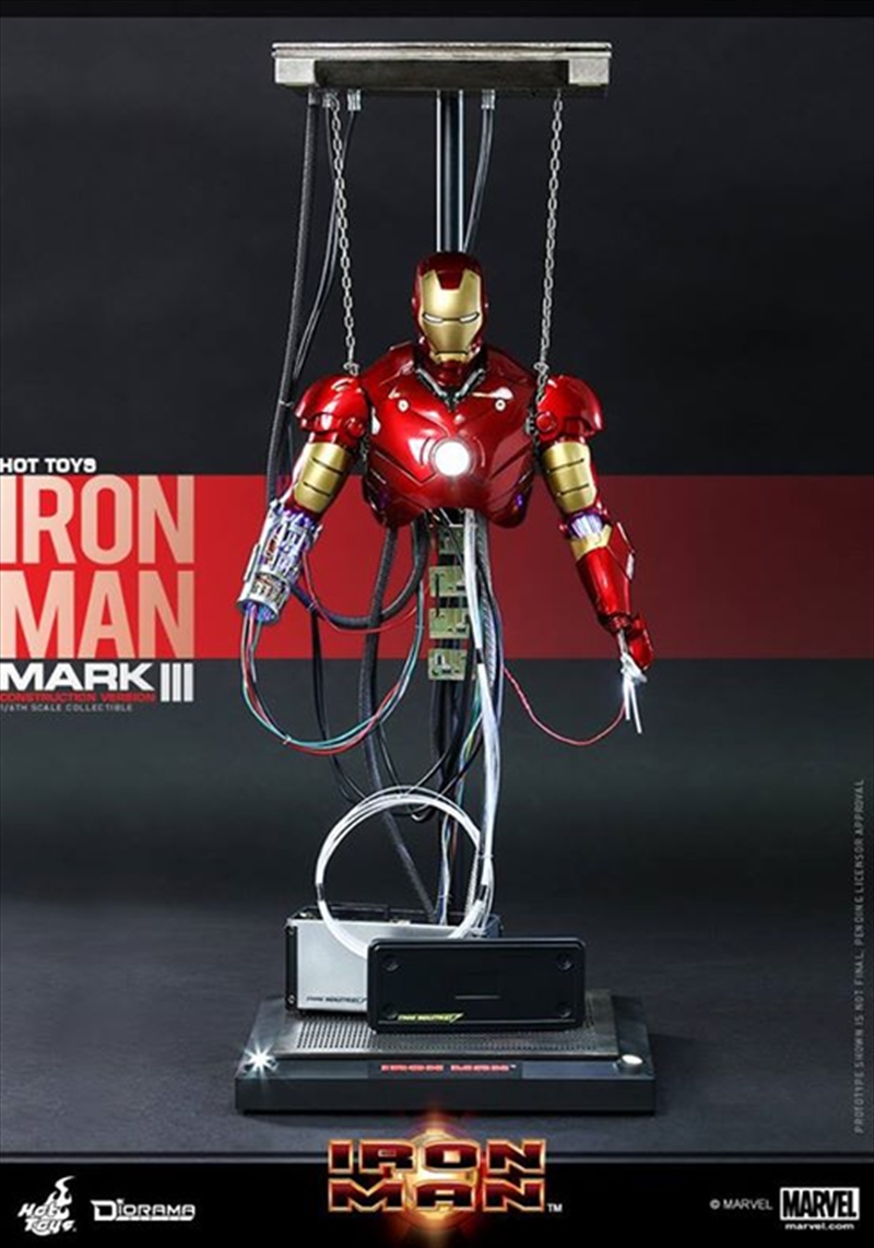 Iron Man (2008) - Mark III Construction Version 1:6 Scale/Product Detail/Figurines