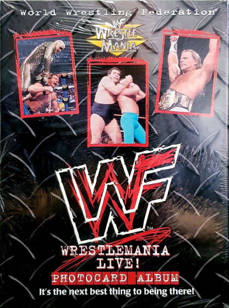 WWF - Wrestlemania Live! Photocard Album/Product Detail/Collectables