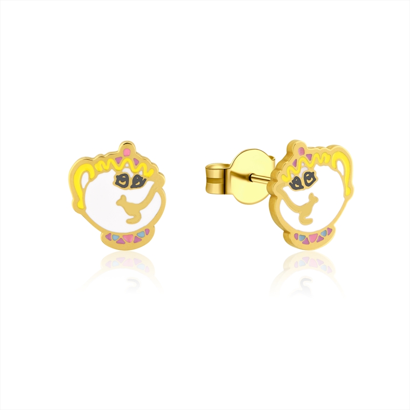 Mrs Potts Enamel Stud Earrings/Product Detail/Jewellery