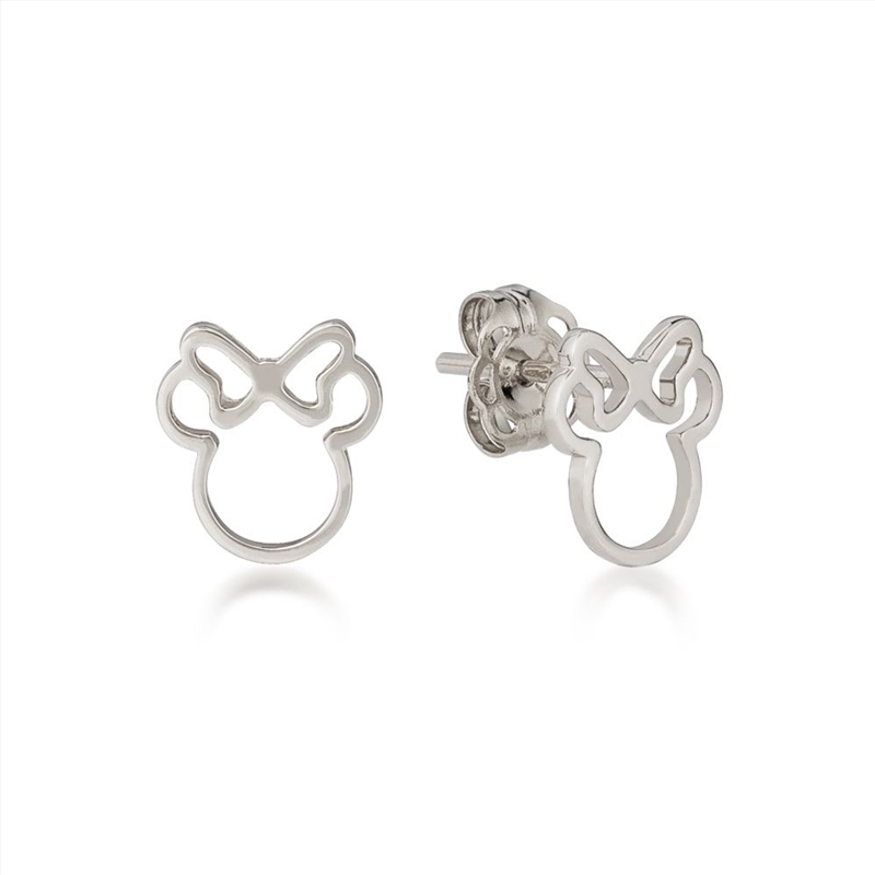 Minnie Mouse Outline Stud Earrings/Product Detail/Jewellery