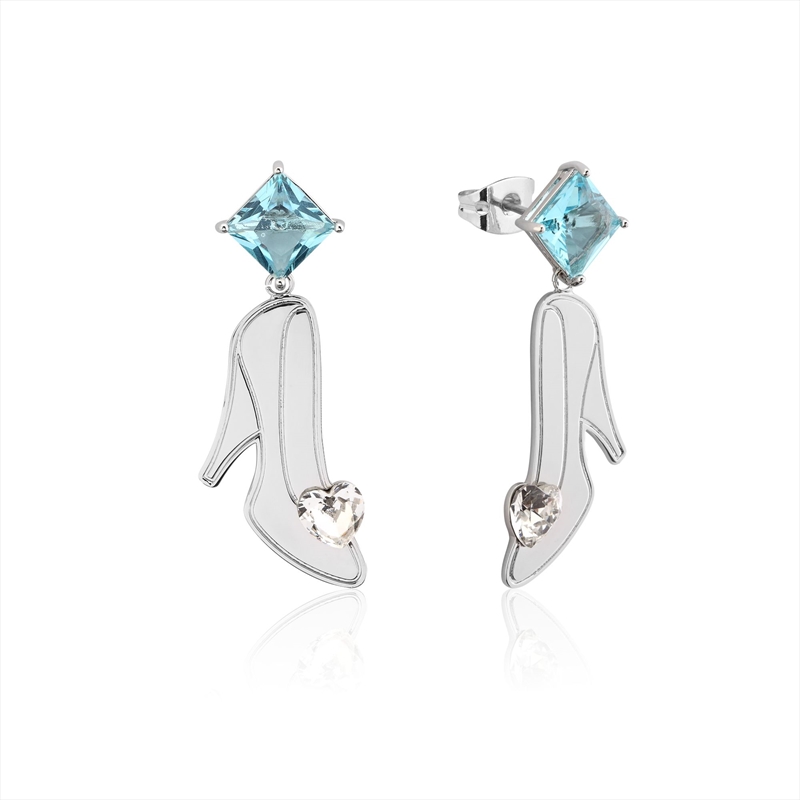 Disney Princess Cinderella Crystal Slipper Drop Earrings/Product Detail/Jewellery