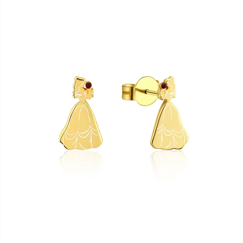 Disney Princess Precious Metal Beauty & the Beast Belle Stud Earrings/Product Detail/Jewellery