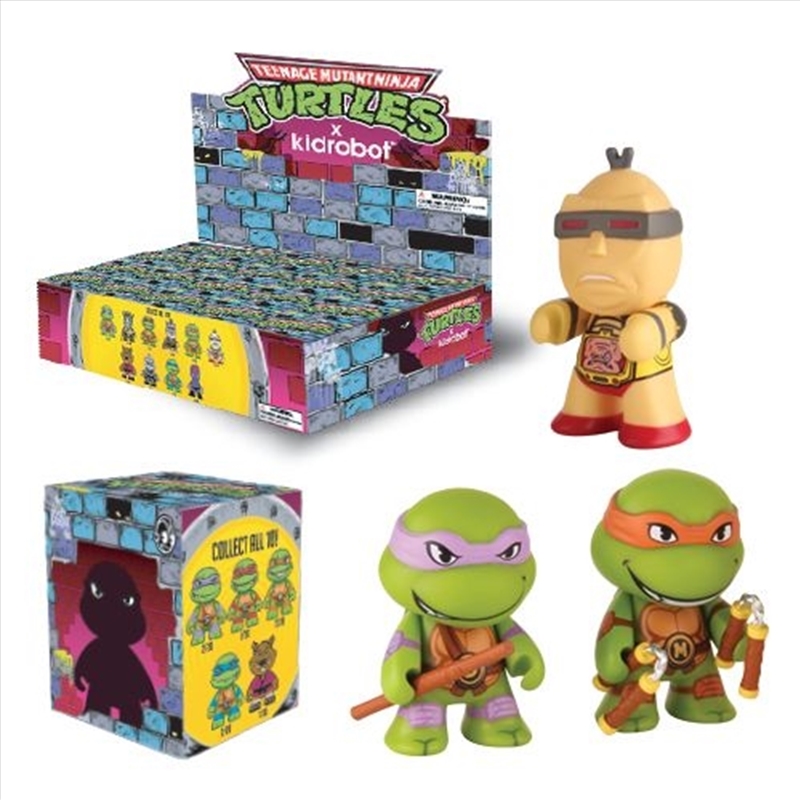 Teenage Mutant Ninja Turtles (TV 1987) - 3" Mini Vinyl Blind Box/Product Detail/Figurines