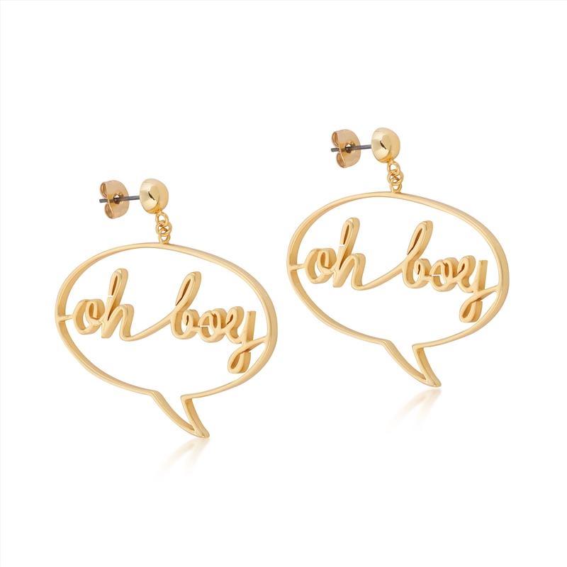 Mickey Mouse Oh Boy Earrings/Product Detail/Jewellery