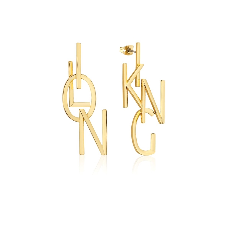 Disney The Lion King Statement Letter Earrings/Product Detail/Jewellery