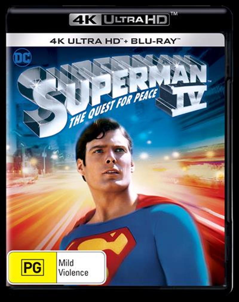 Superman IV - The Quest For Peace  Blu-ray + UHD/Product Detail/Action