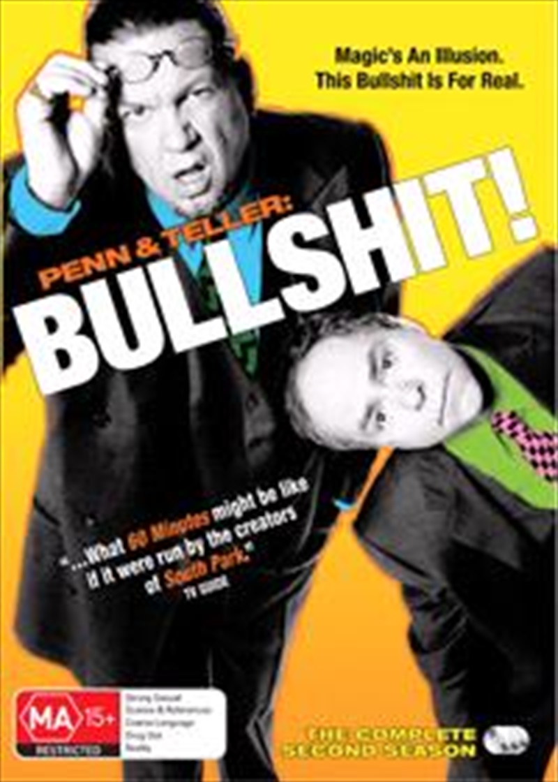 Penn and Teller - Bullsh*t! - The Complete Second Season/Product Detail/Comedy