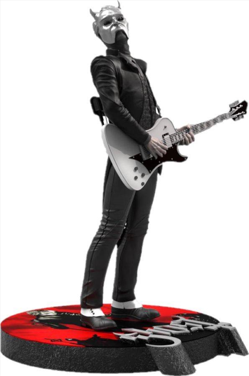 Ghost - Nameless Ghoul White Guitar Rock Iconz Statue/Product Detail/Statues