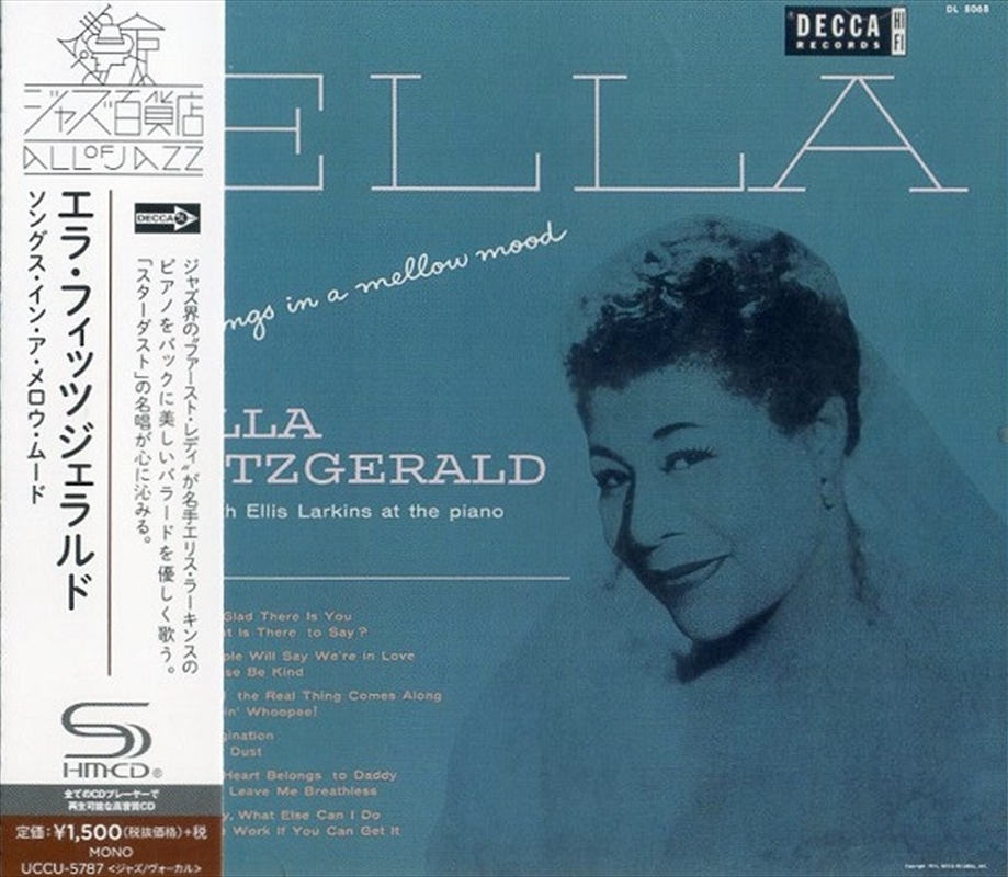 Songs In A Mellow Mood/Product Detail/Jazz