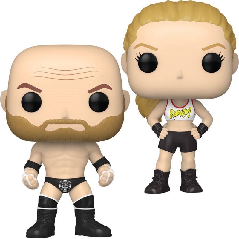 WWE - Rhonda Rousey & Triple H Pop! 2-Pack/Product Detail/Sport