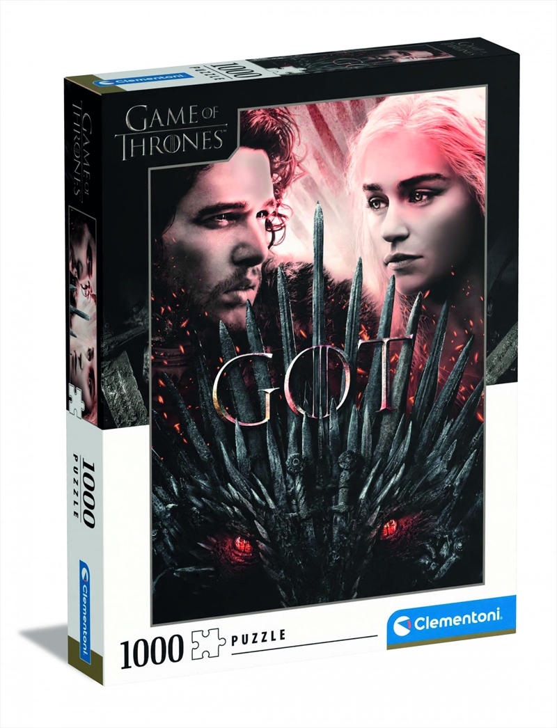Clementoni Puzzle Game of Thrones Khaleesi and Jon Snow 1000 Pieces/Product Detail/Film and TV