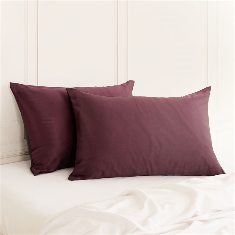 Buy Standard Royal Comfort Mulberry Soft Silk Hypoallergenic Pillowcase