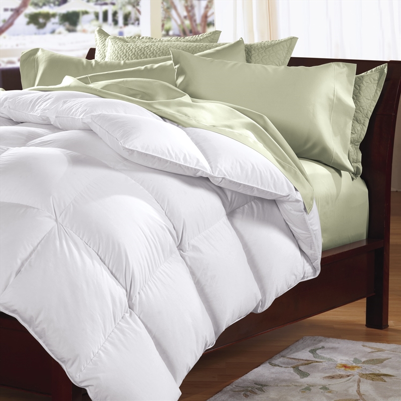 Queen Royal Comfort 500GSM 95% Goose Feather 5% Down Quilt Duvet All-Seasons/Product Detail/Manchester