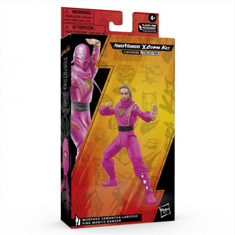 Power Rangers X Cobra Kai - Morphed Samantha LaRusso Pink Mantis Ranger/Product Detail/Figurines