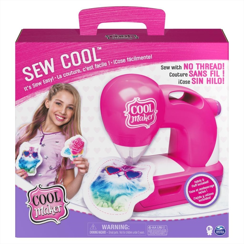 Cool Maker Sew Cool Sewing Machine with 5 Trendy Projects and Fabric/Product Detail/Arts & Craft