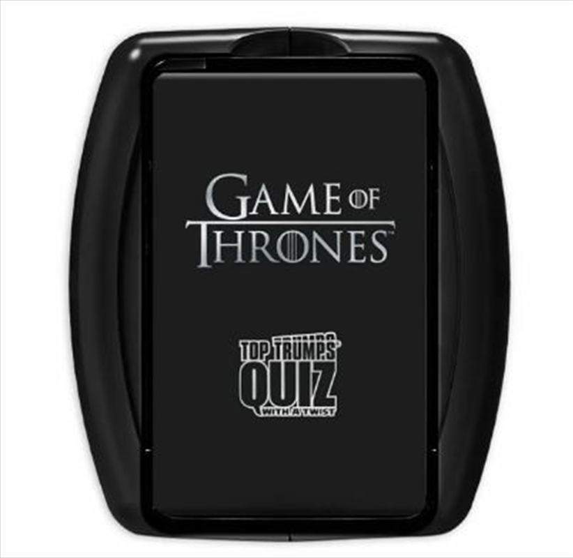 Game Of Thrones Quiz Top Trumps/Product Detail/Card Games