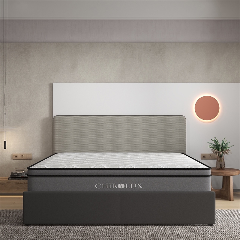 Chiro Lux Cooling Latex Foam Pocket Spring Mattress 5 Zone Medium Firmness 34cm - King/Product Detail/Manchester