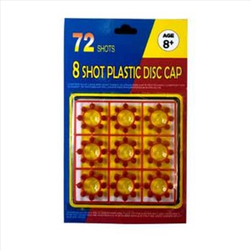 8 Shot Ring Caps - 72 Shots/Product Detail/Toys