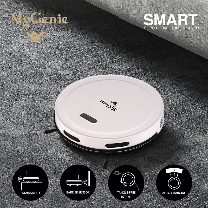 MyGenie Smart Robotic Vacuum Cleaner App Controlled Carpet Floors Auto Robot/Product Detail/Appliances