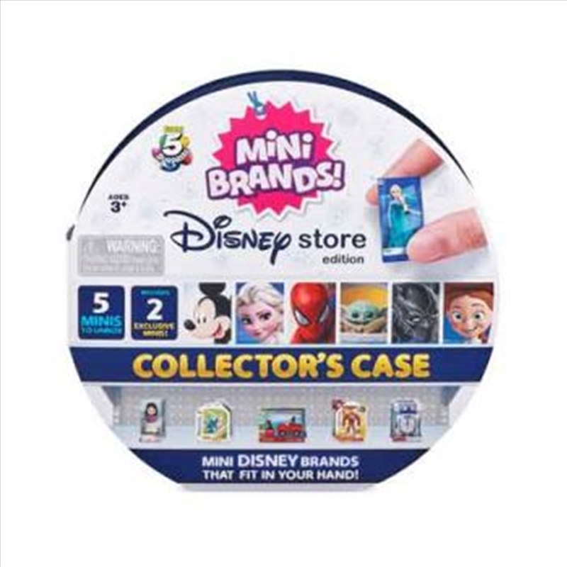 5 Suprise Disney Store Mini Brands Collectors Case/Product Detail/Toys