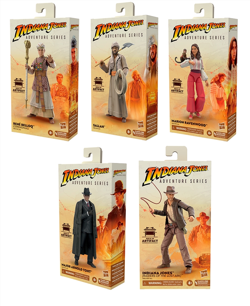 Indiana Jones: Adventure Series Hamburg Figures (SENT AT RANDOM)/Product Detail/Figurines