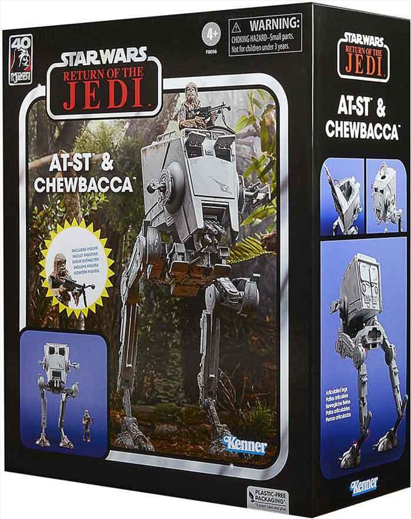 Star Wars The Vintage Collection 3.75"Vehicle Figure AT-ST & Chewbacca/Product Detail/Figurines
