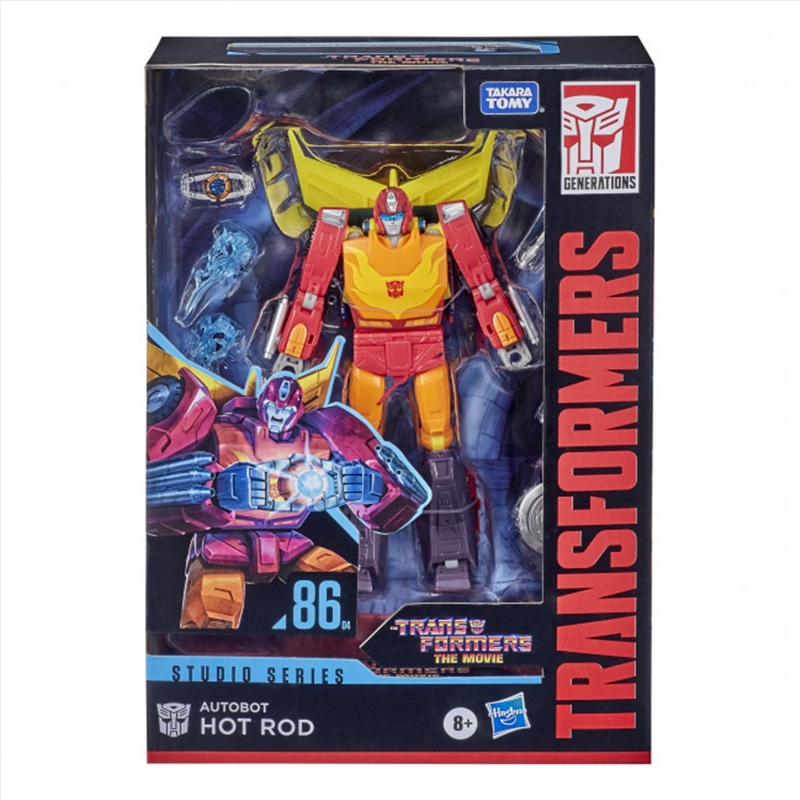 Transformers Studio Series: Voyager Class - Transformers The Movie: Autobot Hot Rod (#86)/Product Detail/Figurines