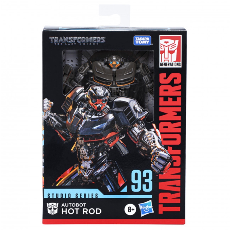 Transformers Studio Series: Deluxe Class - Transformers The Last Knight: Autobot Hot Rod (#93)/Product Detail/Figurines