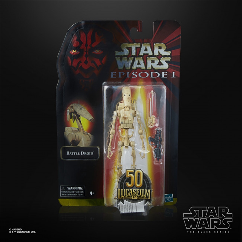 Star Wars The Black Series Episode I - Battle Droid/Product Detail/Figurines