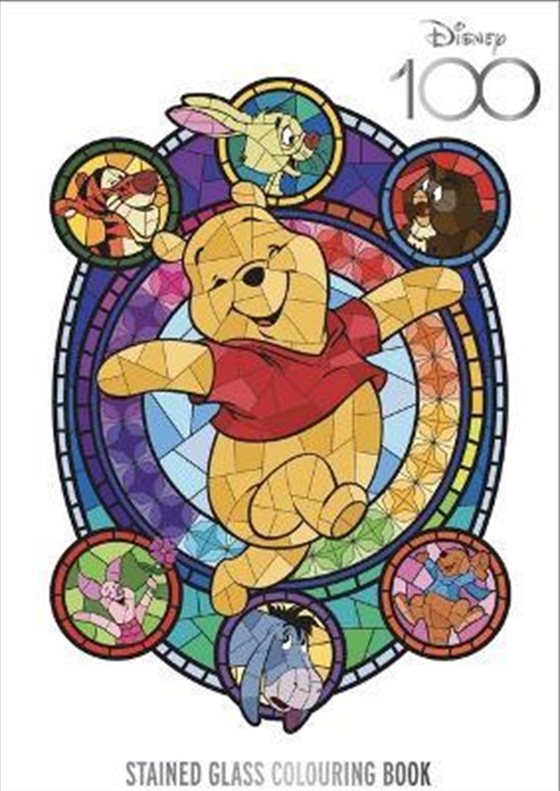 Disney 100: Stained Glass Adult Colouring Book/Product Detail/Kids Colouring