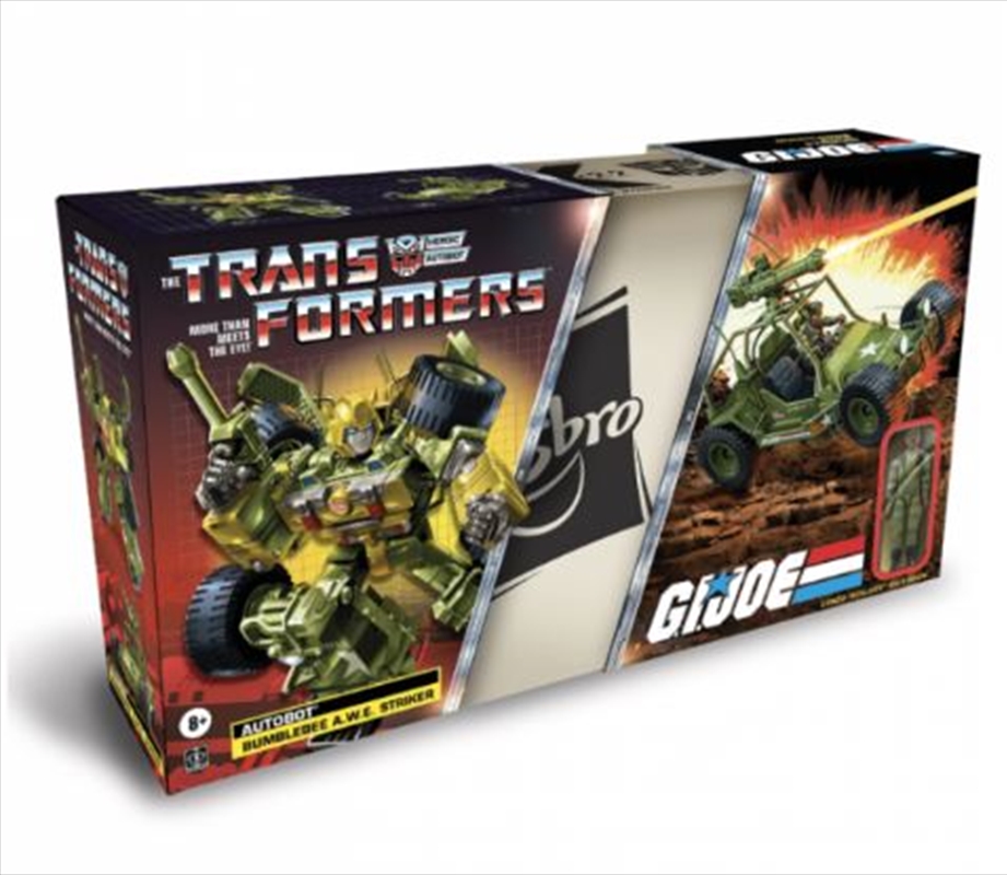 Transformers Collaborative: G.I. Joe Mash-Up, Bumblebee A.W.E. Striker & Lonzo Stalker Wilkinson/Product Detail/Figurines