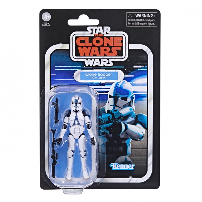 Star Wars The Vintage Collection The Clone Wars - Clone Trooper (501st Legion)/Product Detail/Figurines