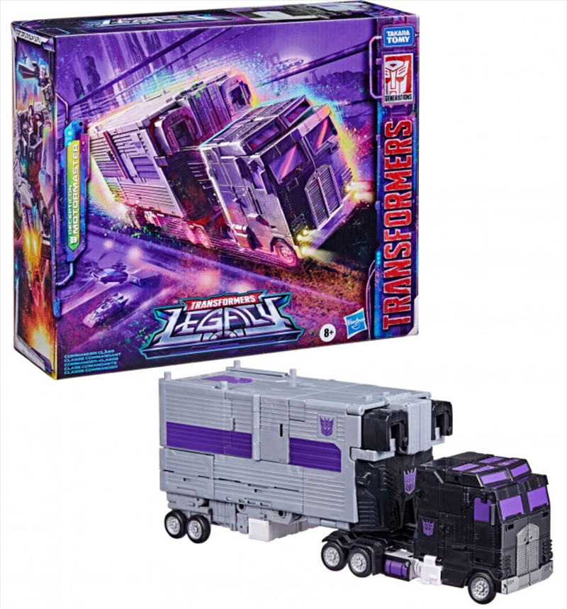 Transformers Legacy: Commander Class - Decepticon Motormaster Vehicle/Product Detail/Figurines