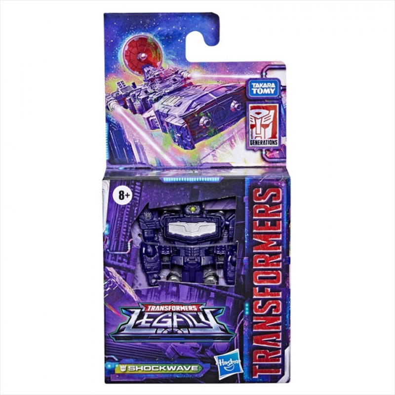 Transformers Legacy: Core Class - EV Shockwave/Product Detail/Figurines