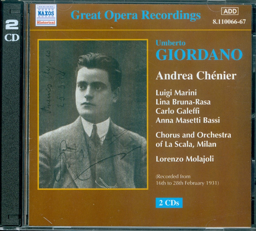 Andrea Chenier/Product Detail/Classical