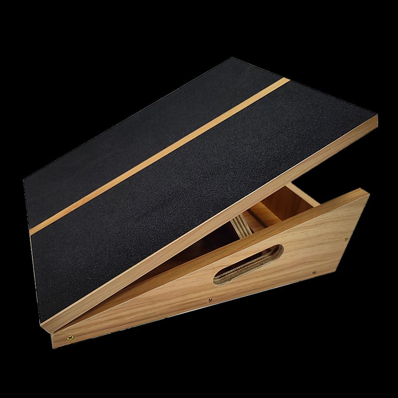 Wooden Slant Exercise Board With Adjustable Incline And Non-Slip Surface/Product Detail/Gym Accessories