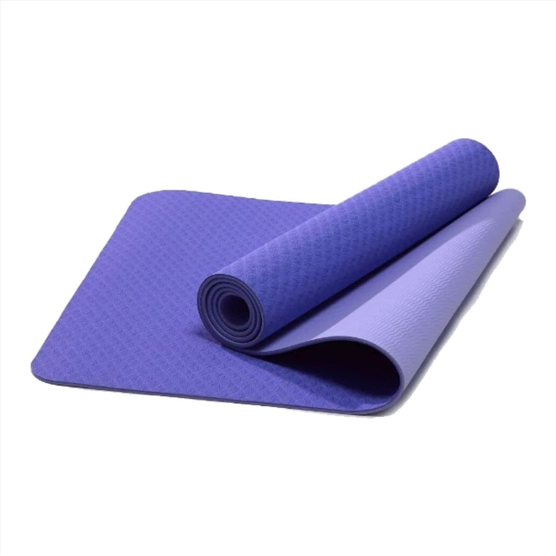 VERPEAK TPE Yoga Mat Dual Color (Lavender) with Yoga Bag and Strap - FT-MT-101-ATC/Product Detail/Gym Accessories