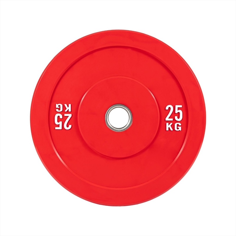 Verpeak Colour Bumper Plate 25KG Red VP-WP-109-FP/Product Detail/Gym Accessories