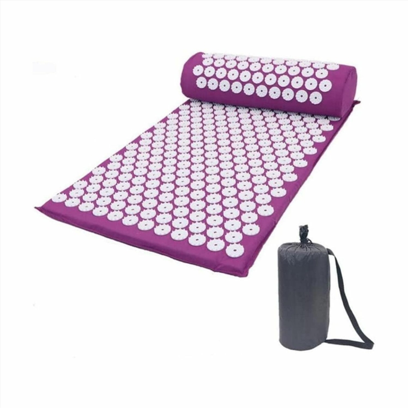 VERPEAK Acupressure Mat & Pillow & Bag (Purple) FT-MT-118-OTI/Product Detail/Therapeutic