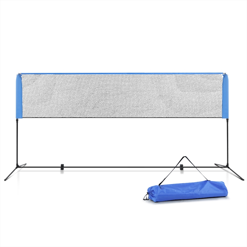 Everfit Portable Sports Net Stand Badminton Volleyball Tennis Soccer 4m 4ft Blue/Product Detail/Sport & Outdoor