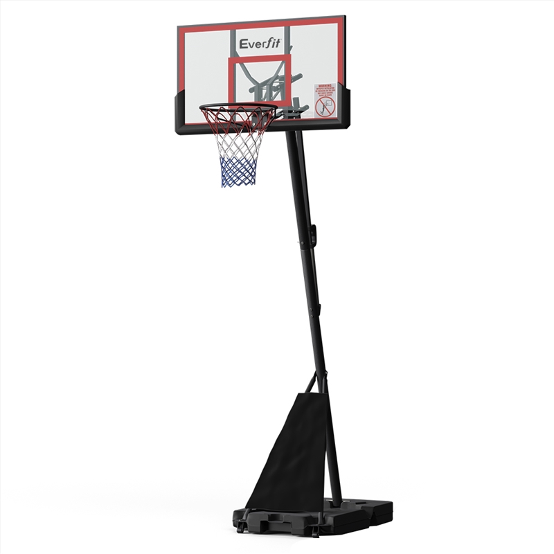 Buy Everfit Portable Basketball Hoop Stand System Height Adjustable Net