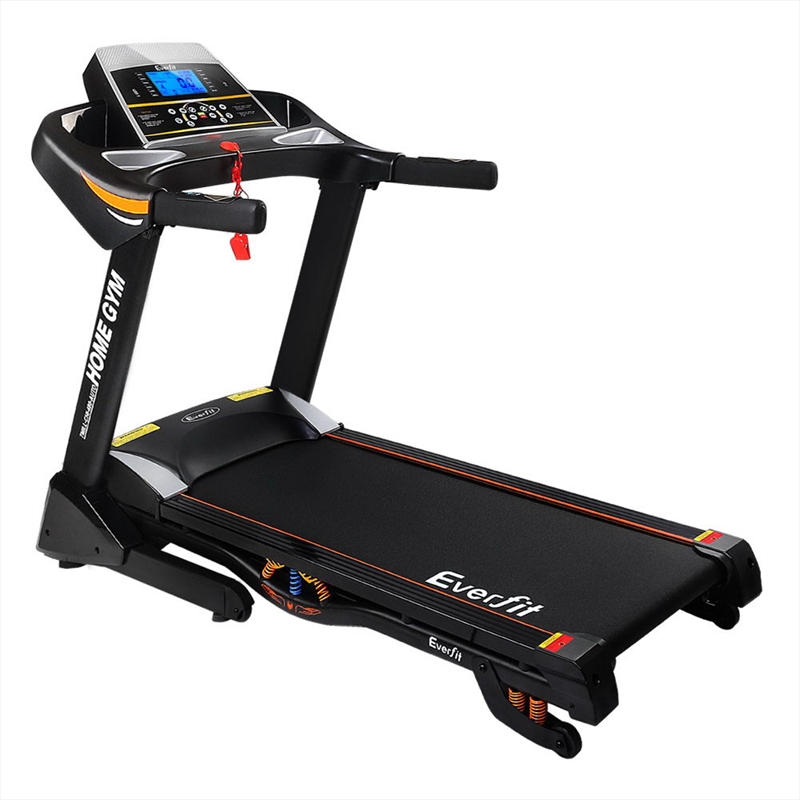 Everfit Electric Treadmill 48cm Incline Running Home Gym Fitness Machine Black/Product Detail/Gym Accessories