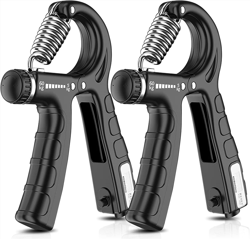 2-Pack Adjustable Hand Grip Strengtheners – V-Shape Resistance Trainer For Forearm Muscle – Unisex