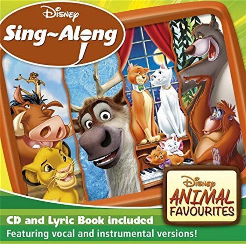 Disney Sing-Along - Animal Favourites/Product Detail/Childrens