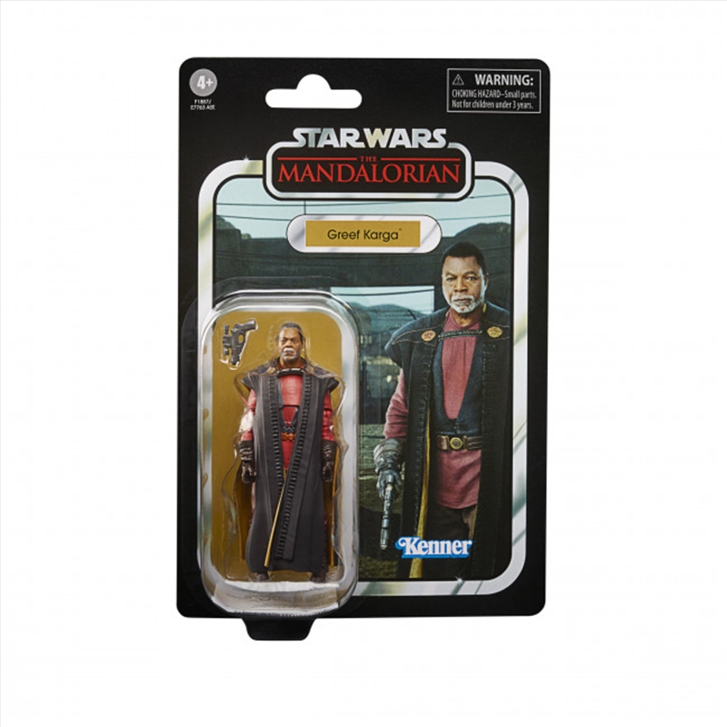 Star Wars The Vintage Collection - Greef Karga, Action Figure The Mandalorian da 9,5 cm, per Bambini dai 4 Anni in su