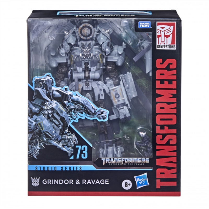 Transformers Studio Series: Leader Class - Transformers Revenge of the Fallen: Grindor and Ravage (#/Product Detail/Figurines