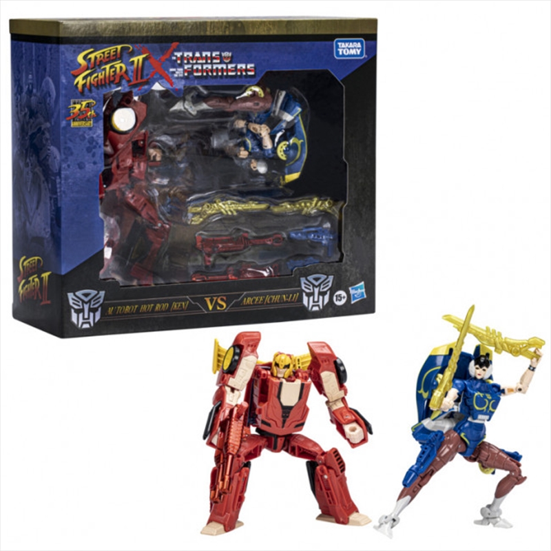 Transformers Collaborative: Street Fighter 2 Mash-Up - Hot Rodimus/Product Detail/Figurines